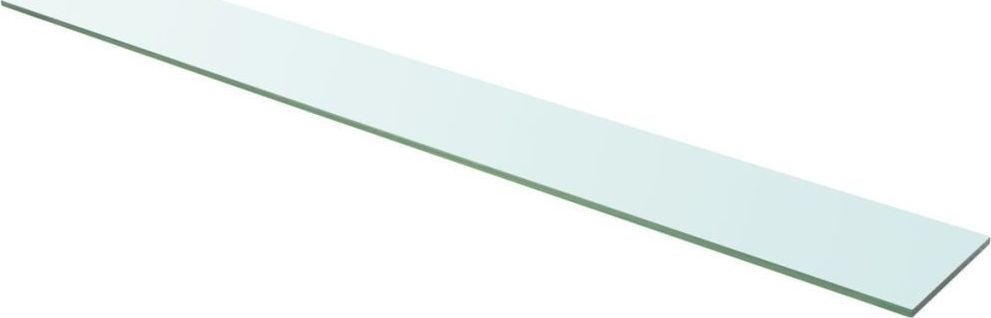 vidaXL Półka pod lustro 110cm przezroczysty (243848)