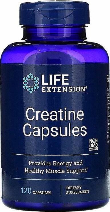 Life Extension Kreatyna Creatine Capsules 120 kapsułek Life Extension