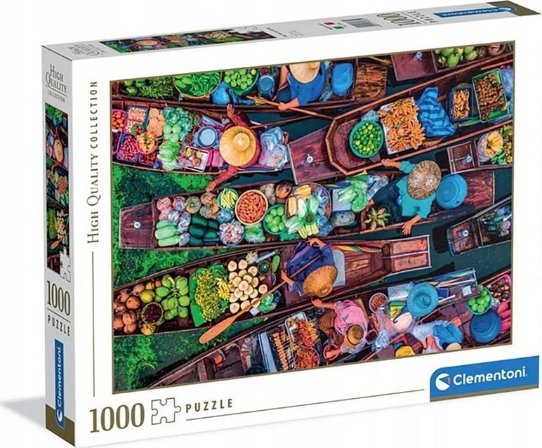 Clementoni Puzzle HQ Thai Floating Market 1000 elementów (39882)