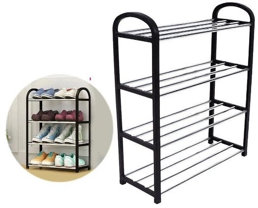 Szafka na buty 4 półki regał stojak półka na buty 4 poziomowa