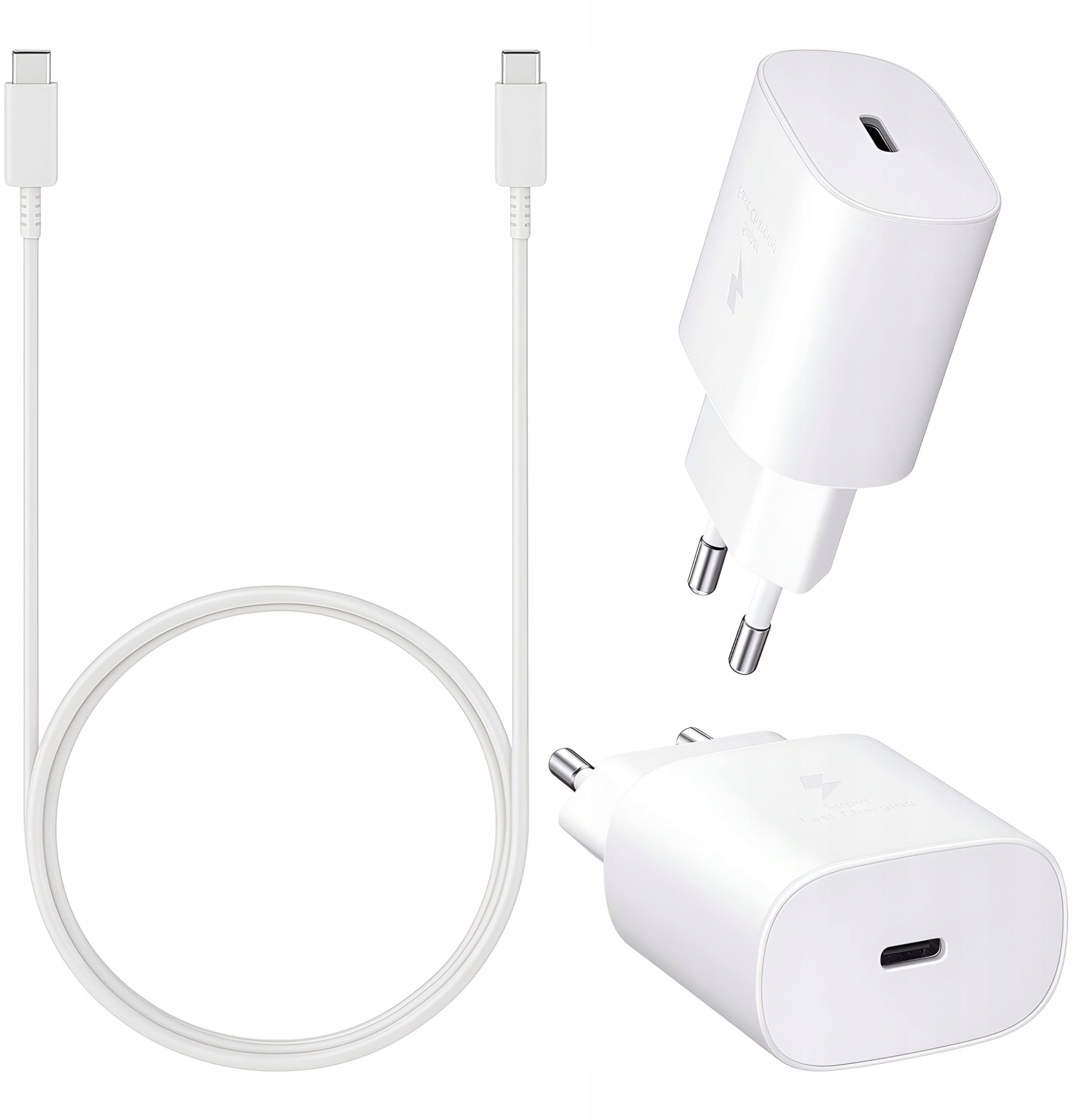 Ładowarka Samsung Ładowarka USB-C 25W Kabel USB-C Do USB-C 1m | Oryginalny Zestaw