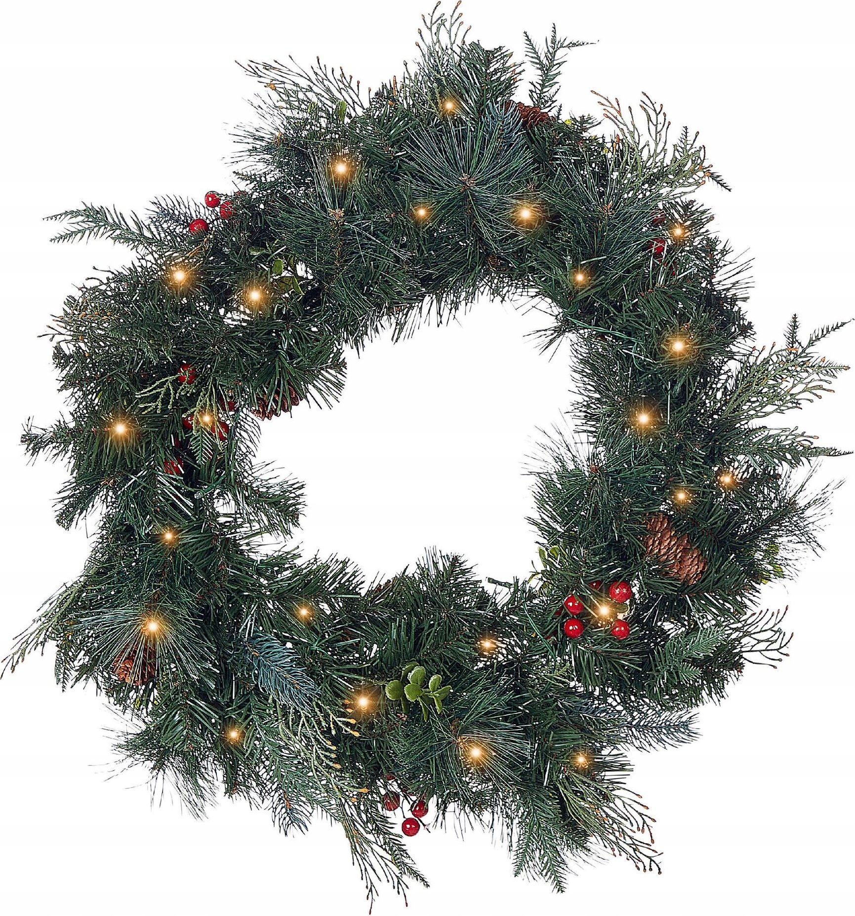 Dekoracja świąteczna Beliani wieniec