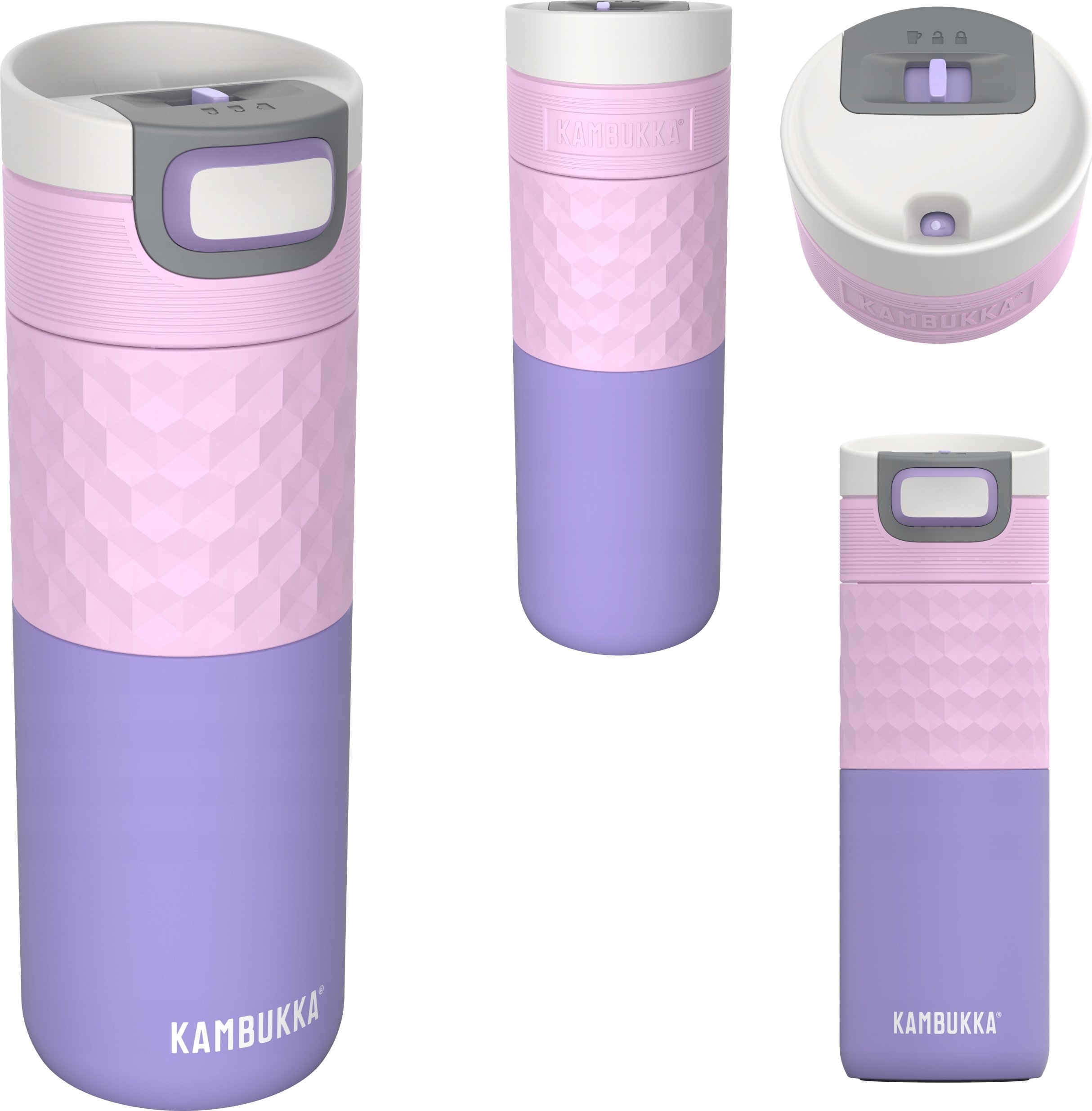 Kambukka Kambukka kubek termiczny Etna Grip 500ml Pale Purple