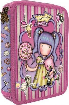 Piórnik Santoro PODWÓJNY PIÓRNIK Z WYPOSAŻENIEM - GORJUSS - FIRST PRIZE