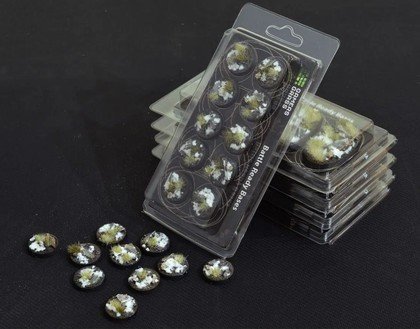 Gamers Grass Gamers Grass: Bases Round - Winter 25mm (10 szt.)
