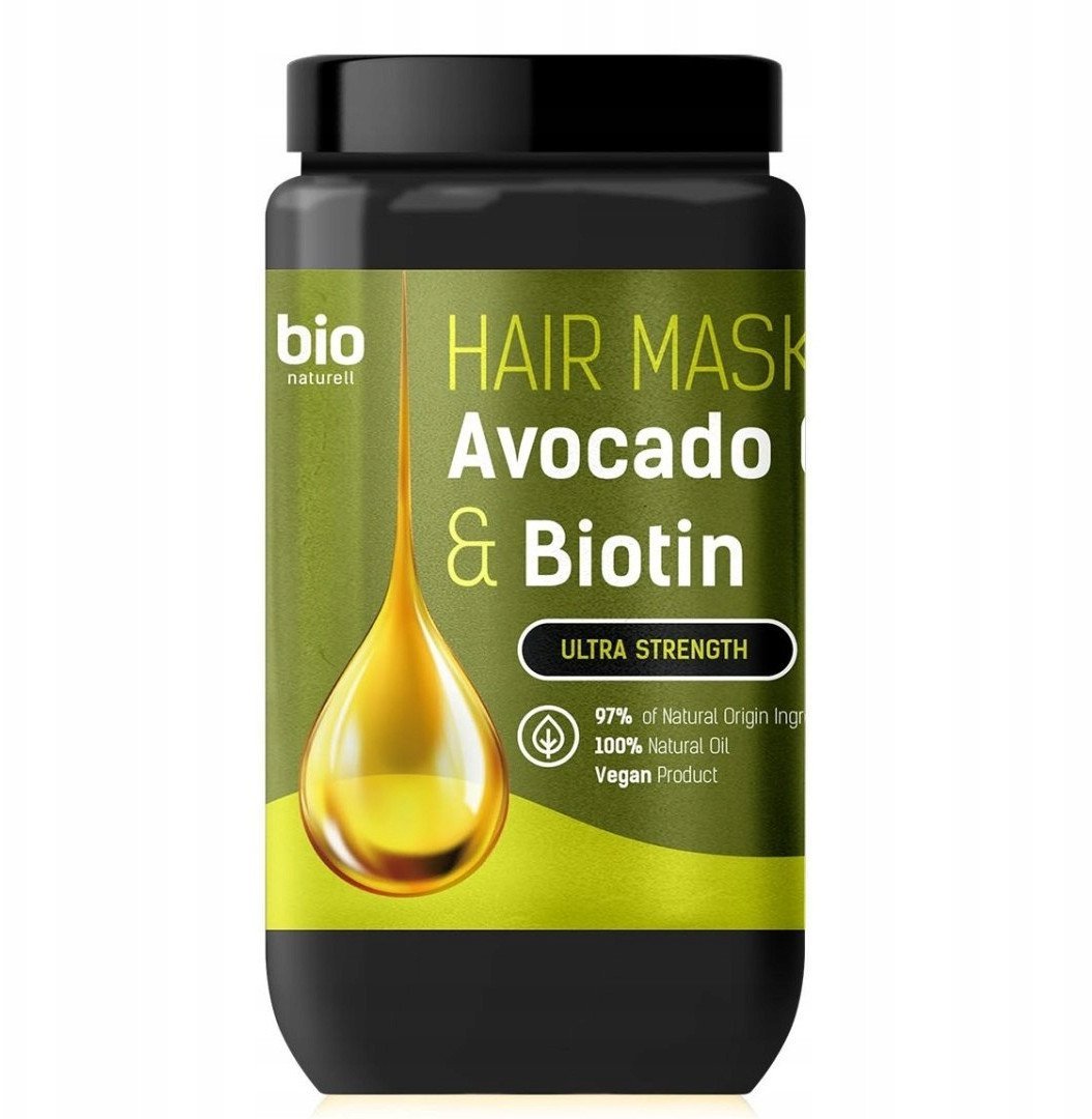BIO NATURELL Avocado Oil & Biotin Maska do włosów 946 ml