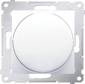 Kontakt-Simon Simon 54 Ściemniacz obrotowy do LED ściemnialnych 230V 2–250W biały DS9L.01/11 (WMDS-004xLx-011)