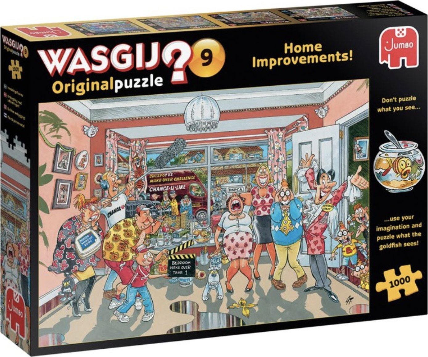 Jumbo Puzzle Wasgij Original 9 Home Impovements 1000 elementów (81926)