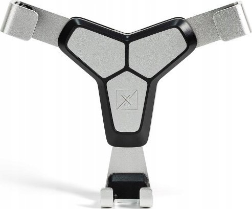 Maxximus UCHWYT SAMOCHODOWY MAXXIMUS IRON CZARNY/SREBRNY, GRAWITACYJNY / DO KRATKI