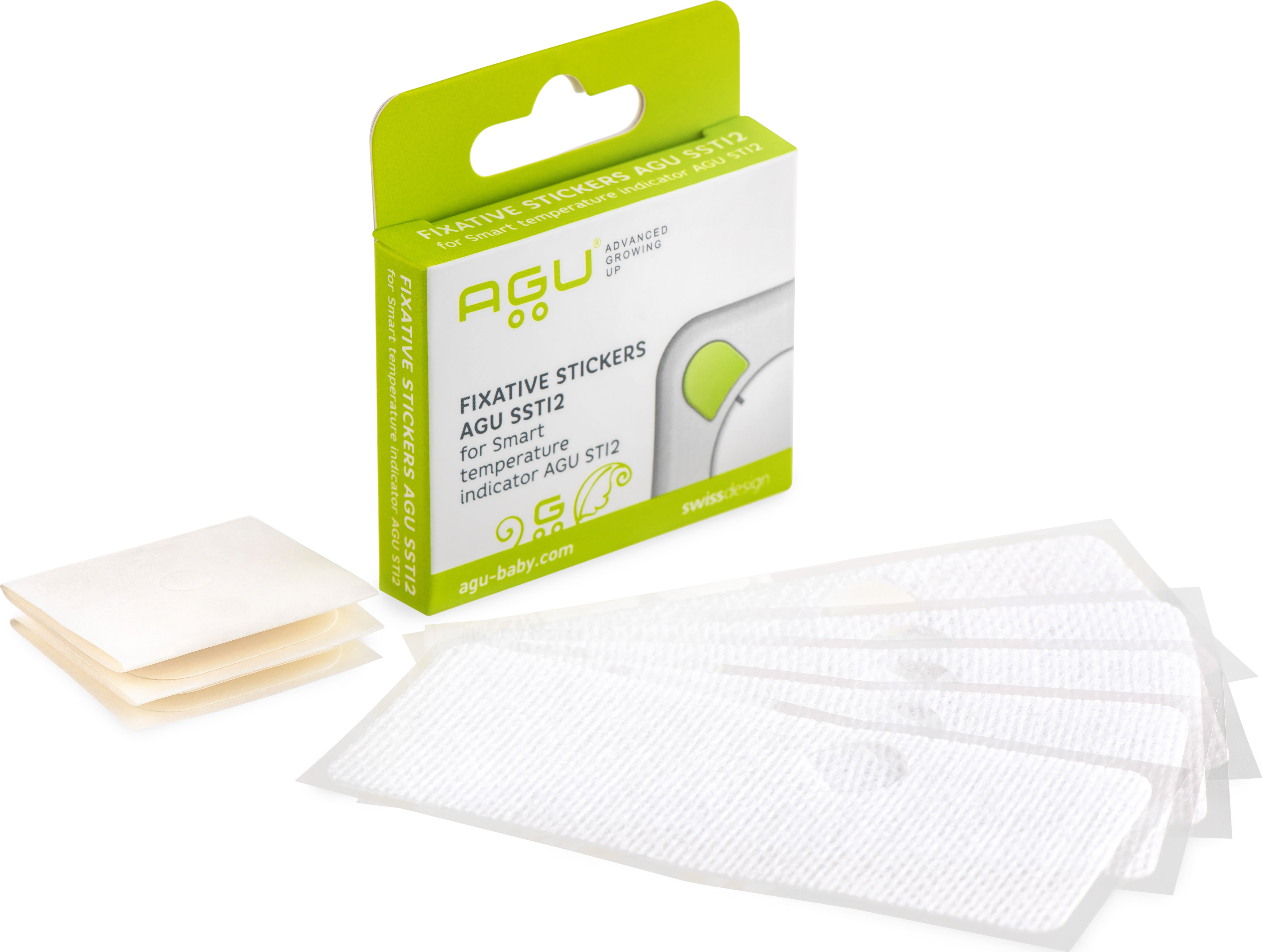 Termometr Agu Baby AGU BABY Zestaw plasterków do inteligentnego wskaźnika temperatury AGUSSTI2