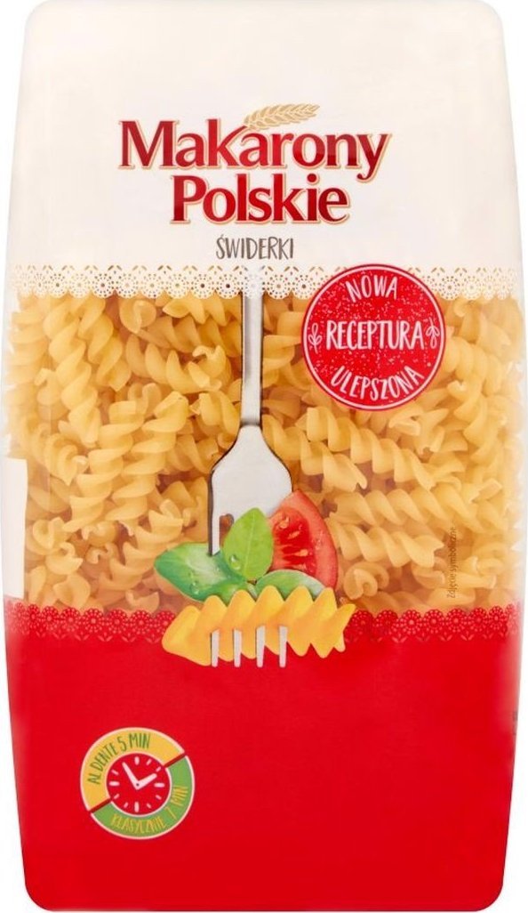 Makarony Polskie Makarony Polskie Makaron świderki 400 g