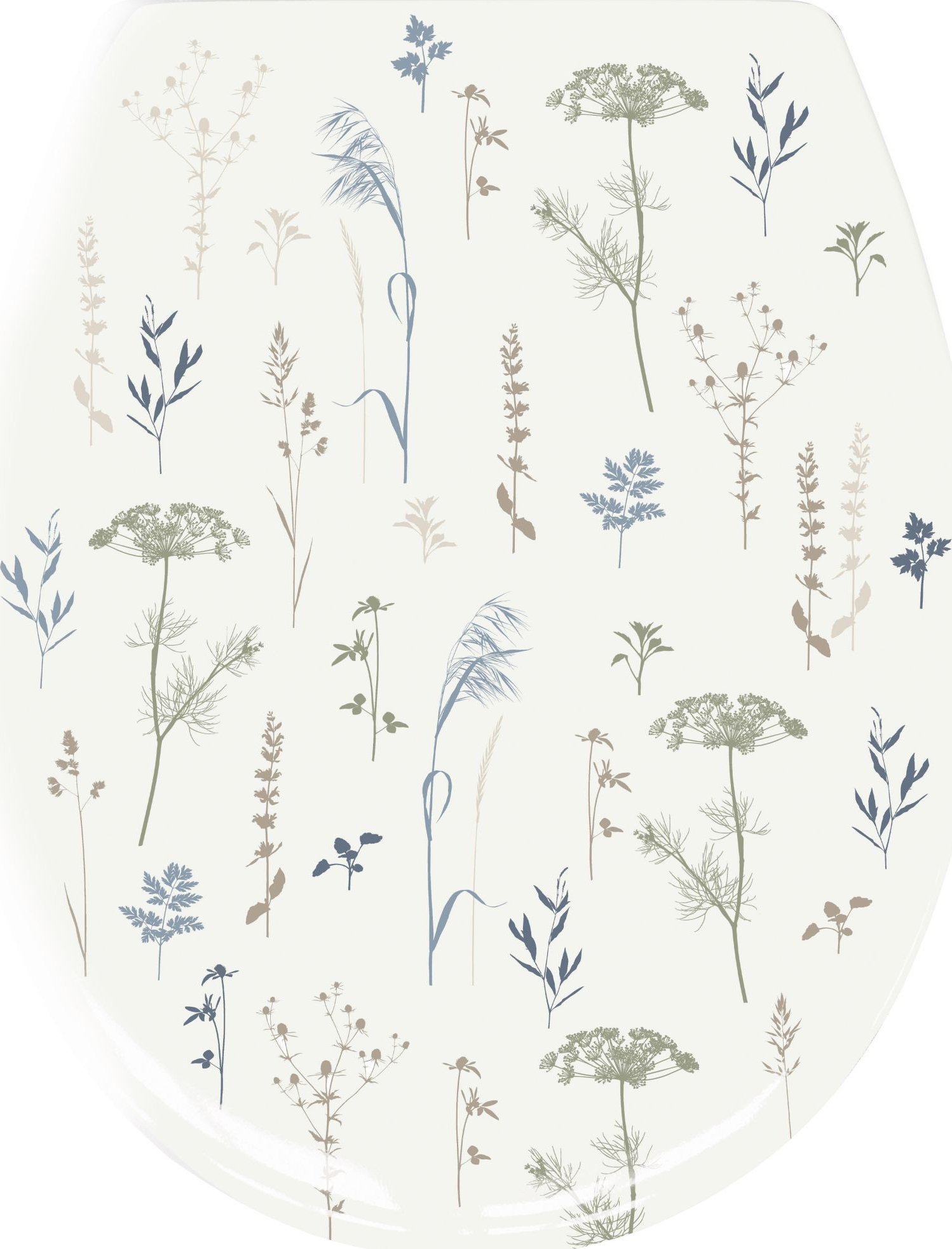 Kleine Wolke Kleine Wolke Savannah Deska sedesowa Multicolor 37x 45 cm duroplast wolnoopadająca