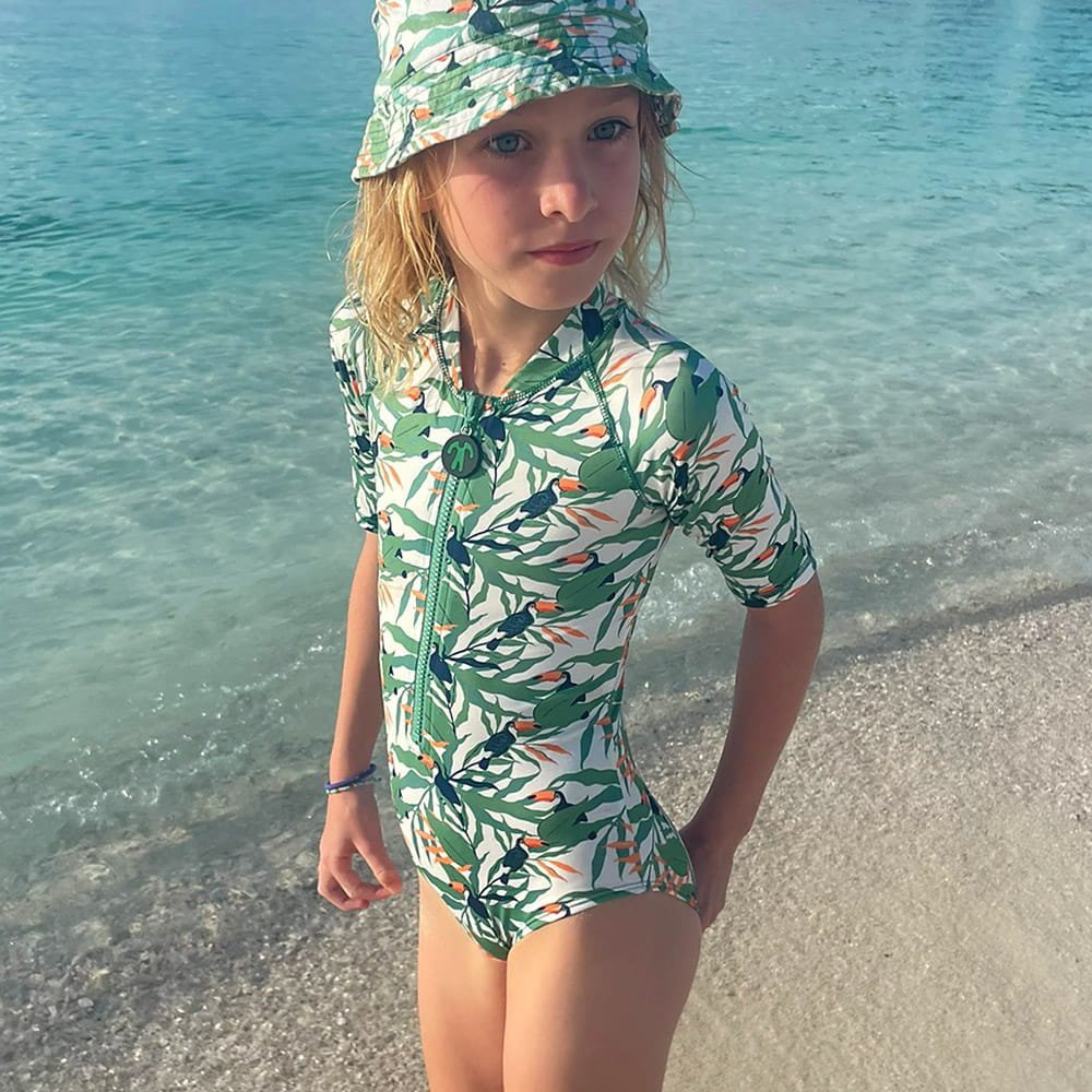 DucKsday Strój z filtrem UV dziewczęcy, Ducksday, Toucan, 110-116, 5-6 lat