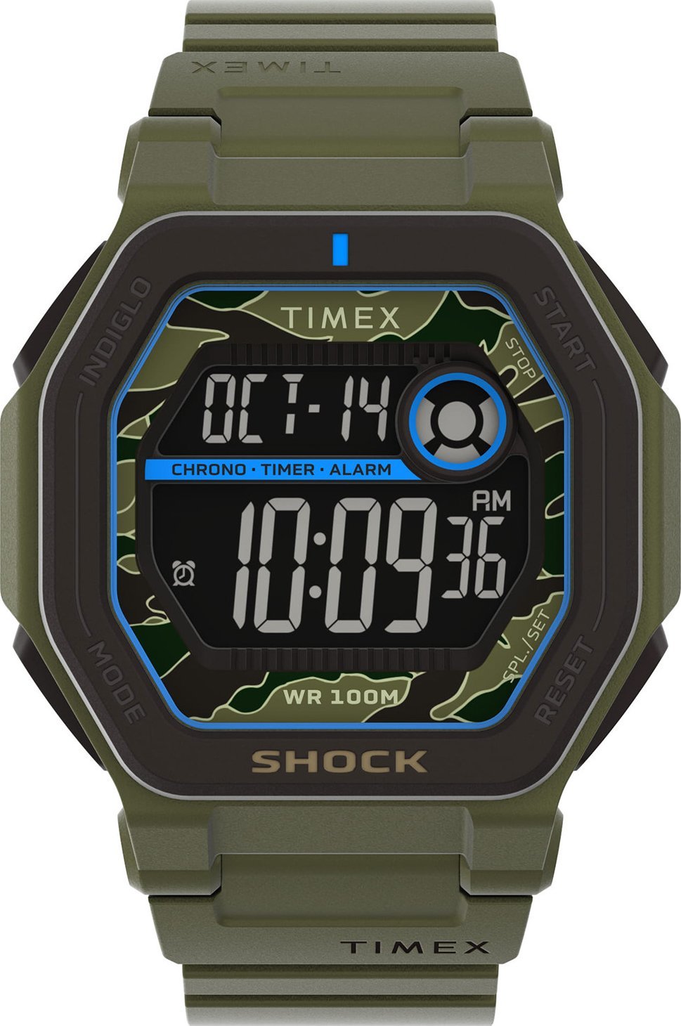 Zegarek Timex Zegarek męski Timex TW2V93700 zielony