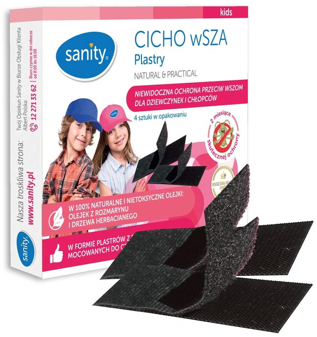 Albert Polska CICHO Plastry, 4 sztuki - Data ważności: 2025-10-03