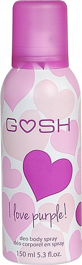 Gosh Gosh, I Love Purple, Deodorant Spray, For Women, 150 ml For Women