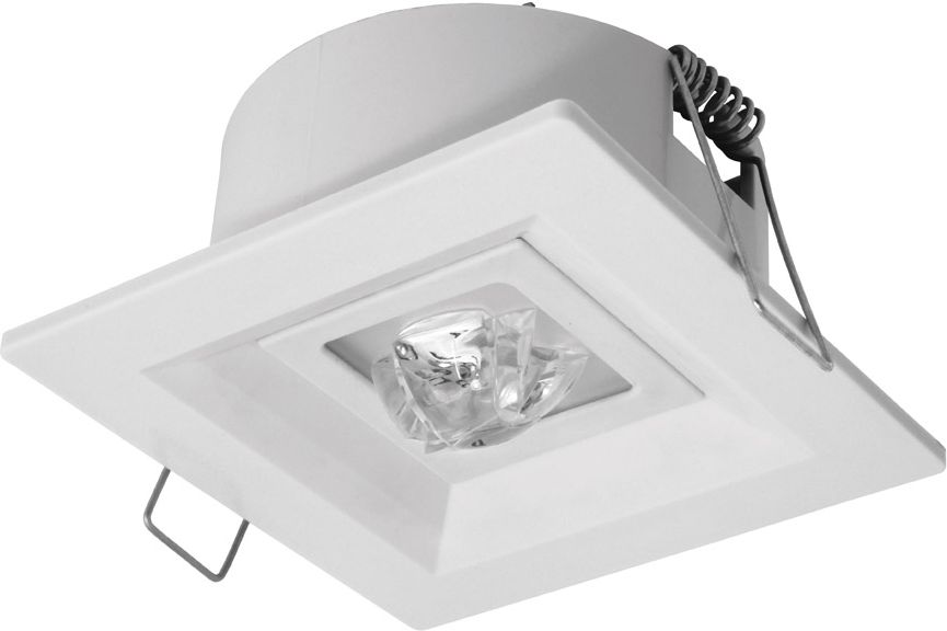 AWEX Oprawa awaryjna LOVATO P ECO LED 1W 125lm (opt. koryt.) 3h jednozadaniowa biała LVPC/1W/ESE/X/WH - LVPC/1W/ESE/X/WH