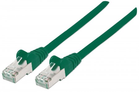 Intellinet Network Solutions Patchcord, Cat6A, S/FTP, LSOH, 7.5 m, zielony (350655)