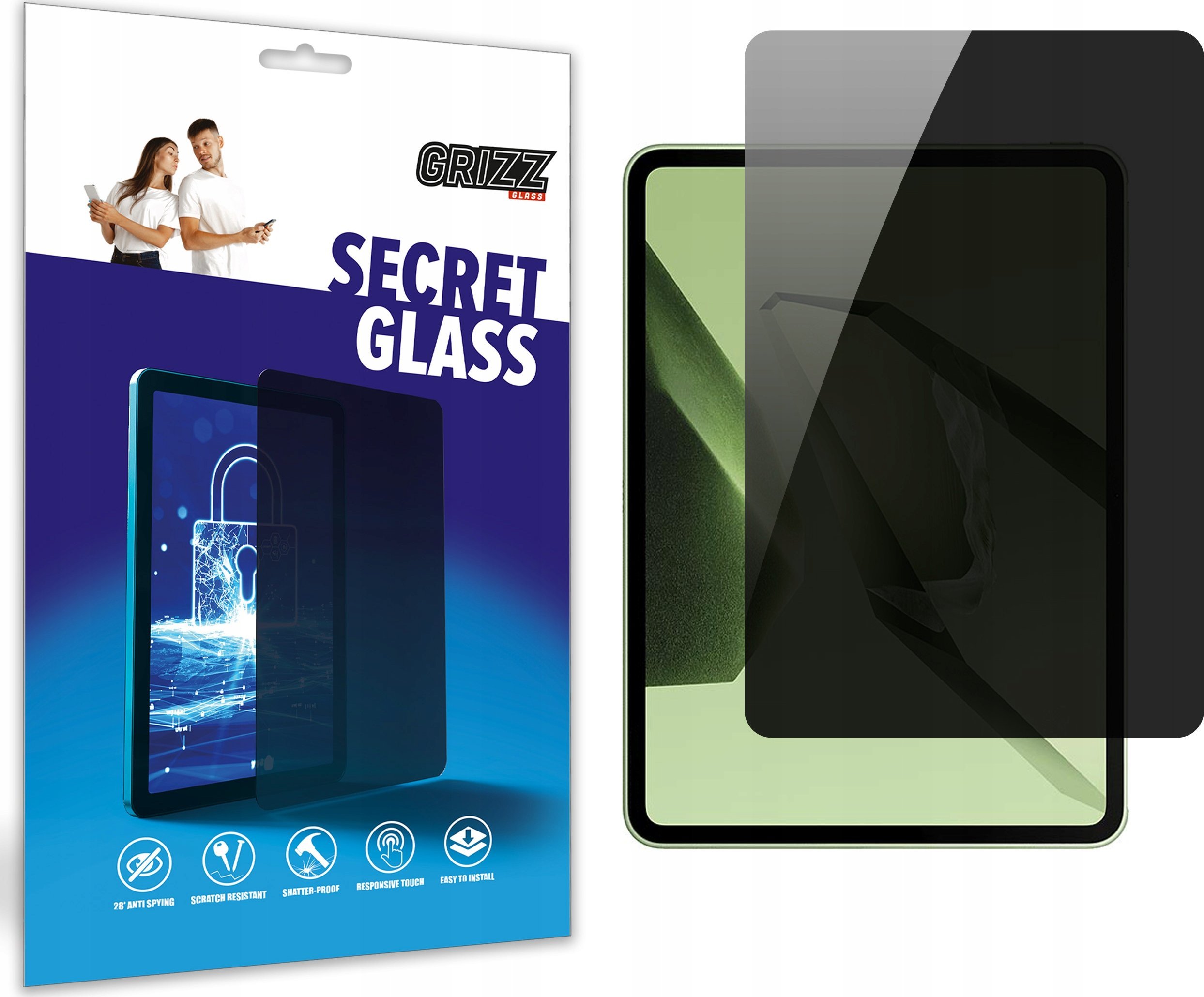Szkło prywatyzujące GrizzGlass SecretGlass do OnePlus Pad 3