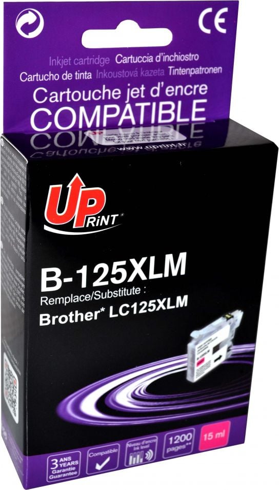 Tusz UPrint Tusz B-125XLM / LC-125XLM (Magenta)