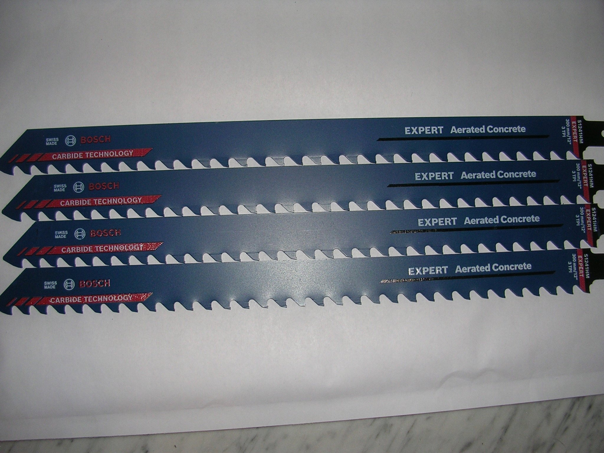 Bosch Bosch saber saw blade S1241HM 3pcs - 2608900411 EXPERT RANGE