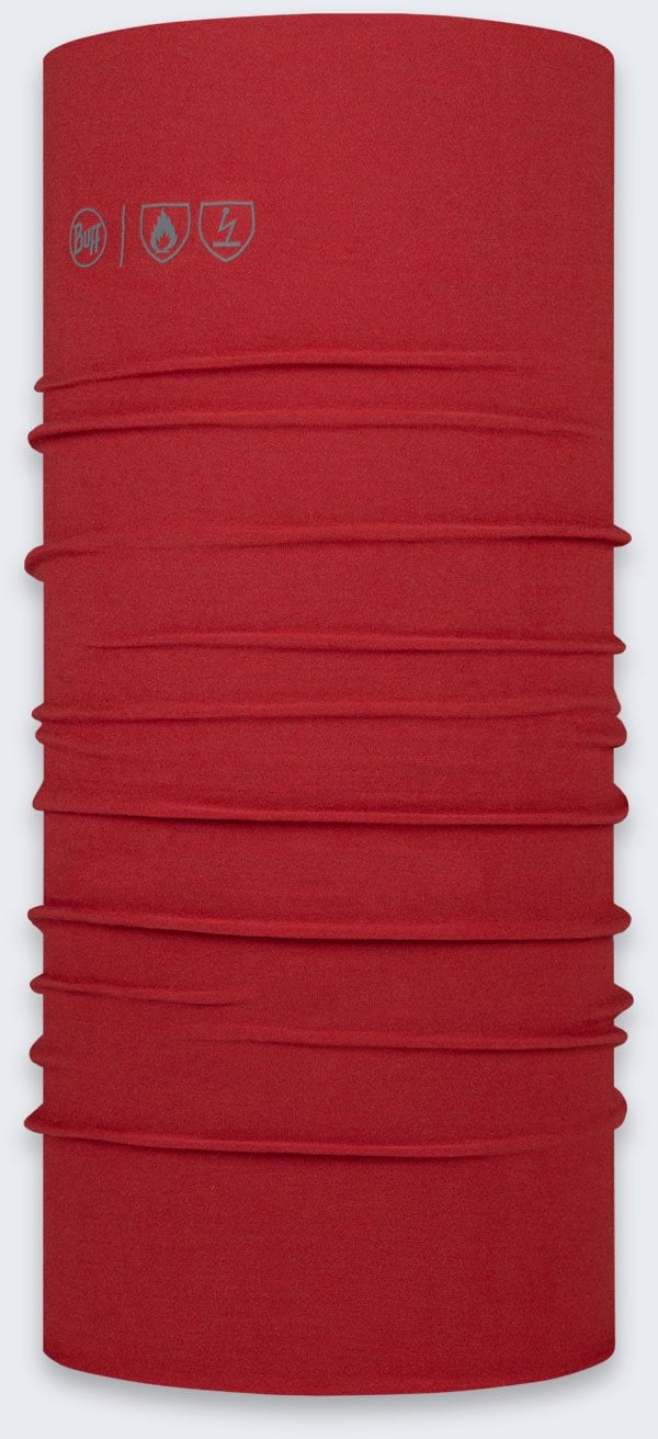 Ognioodporny Komin Buff Safety FR Flame Red