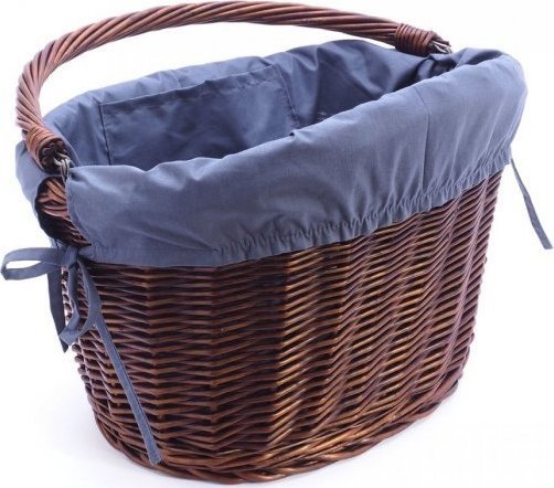 Wnuk Kosz rowerowy Wenge Clik (Wkład/Kolor)