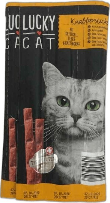 PENNY MARKT LUCKY CAT KABANOS DRÓB, WĄTRÓBKA, KOCIA TRAWA, 10szt./50g