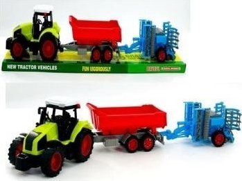 Traktor z maszyną rolniczą