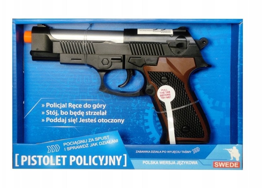 Pistolet policyjny z polskim modułem głosowym