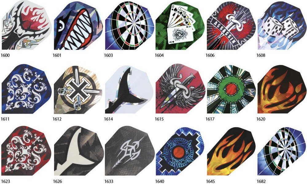 Harrows Piórka Harrows Hologram 1620