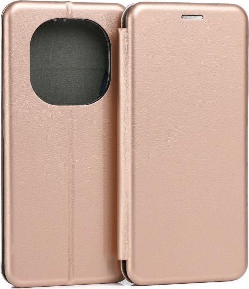 Etui Beline Book Magnetic Xiaomi Redmi Note 14 Pro Plus 5G różowo-złoty/rosegold