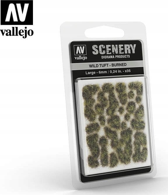 Vallejo Vallejo: Scenery - Wild Tuft - Burned (6 mm)x35