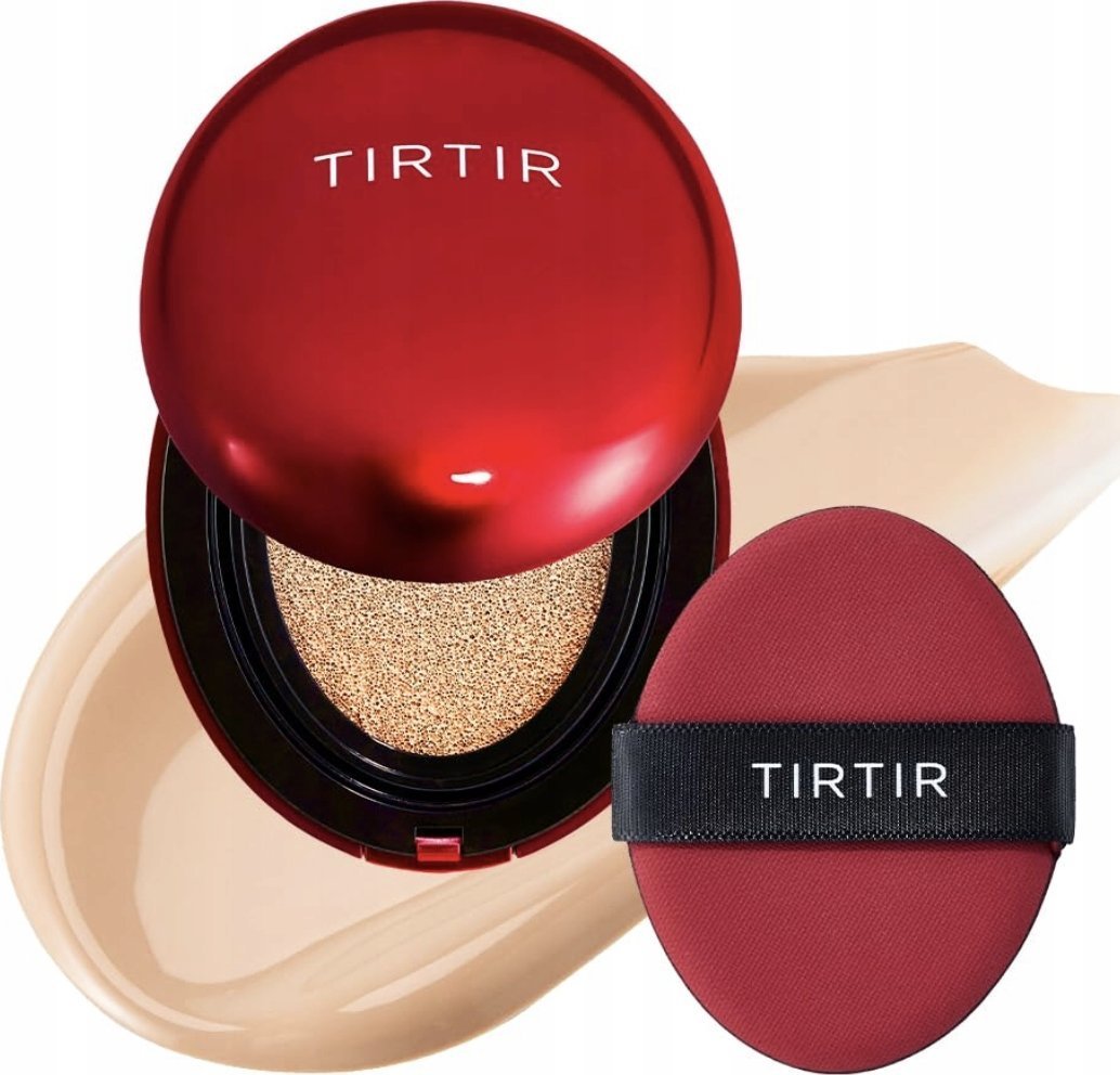 Alkotest TIRTIR_Mask Fit Red Cushion długotrwały podkład od twarzy w poduszce 21W Natural Ivory 4,5g