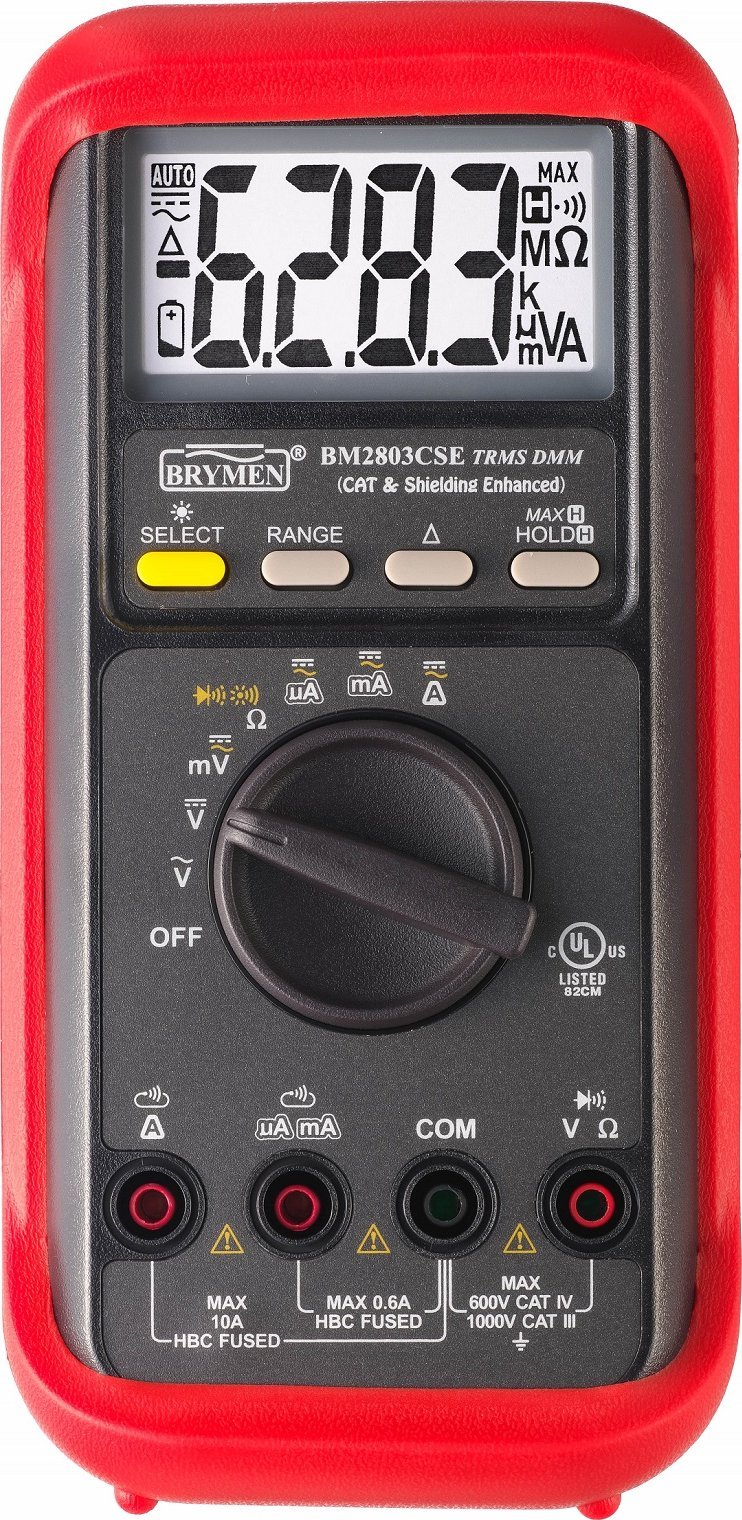 Brymen Multimetr True RMS Brymen BM2803CSE z dodatkowym ekranowaniem