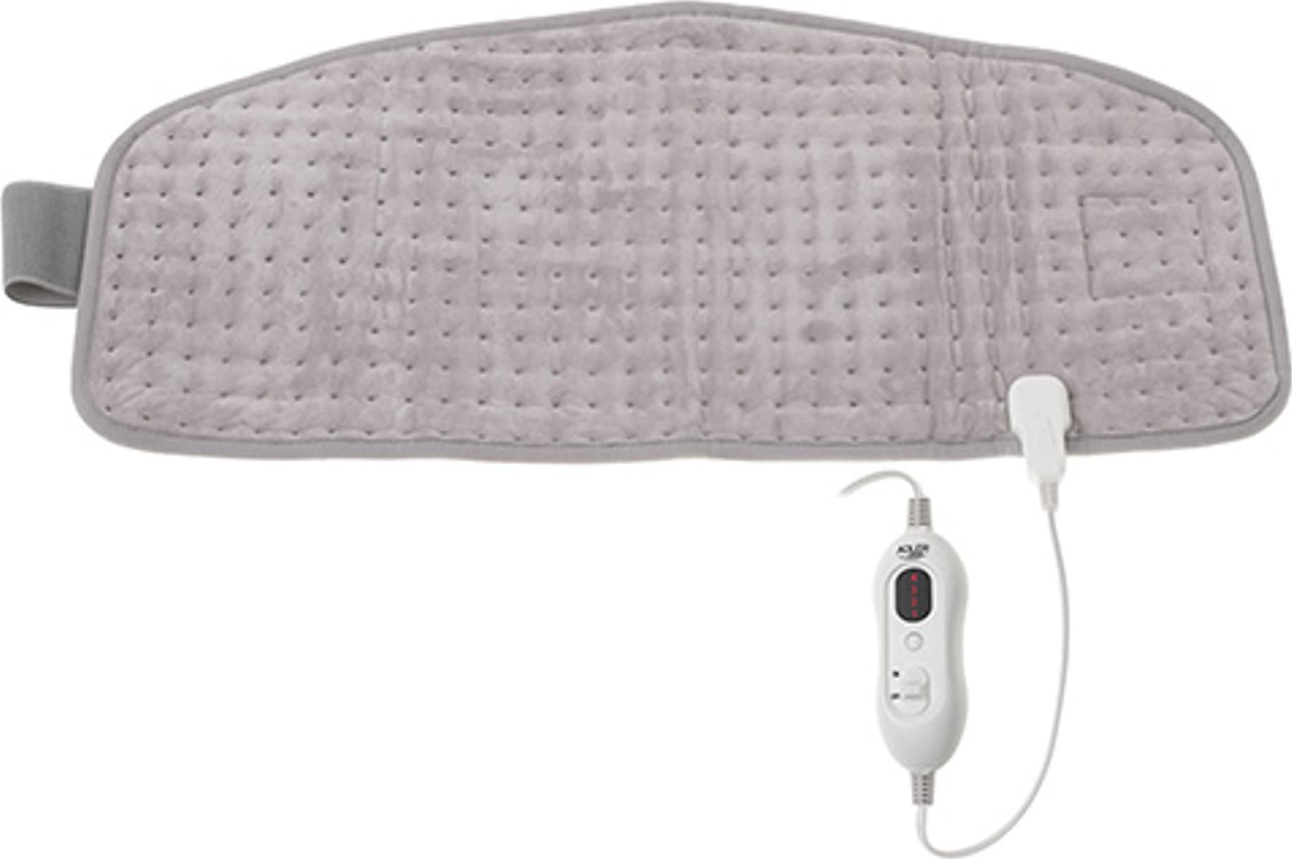 Adler Pas grzewczy na lędźwie AD 7437 szary