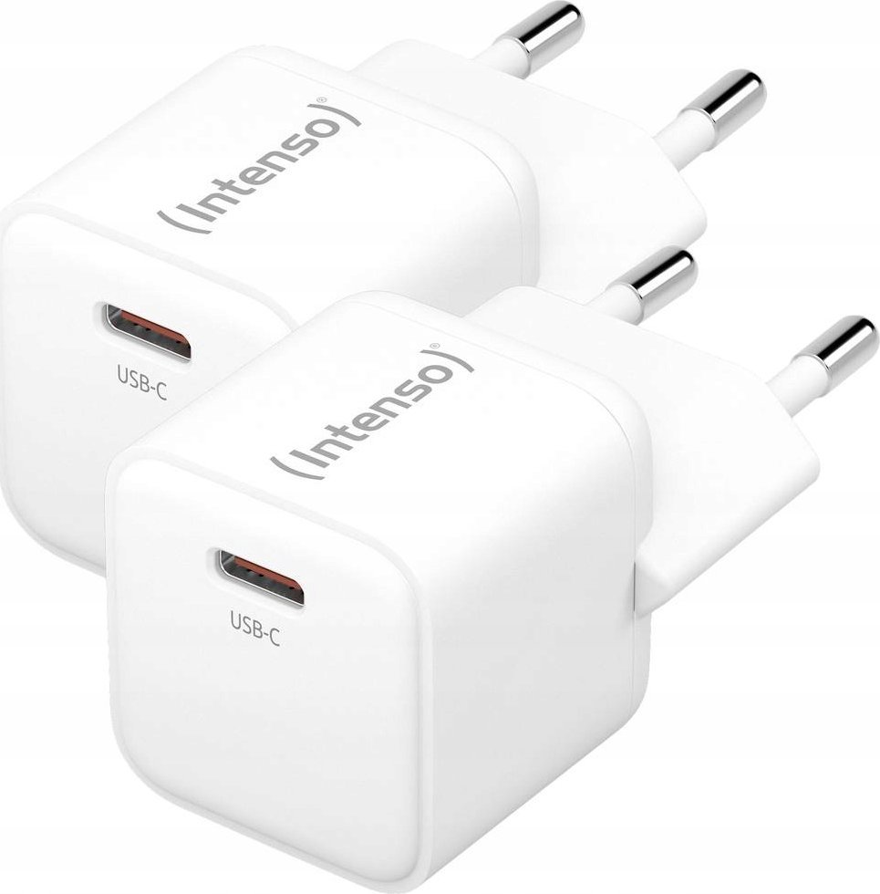 Zasilacz Intenso Intenso Power Adapter 30W, USB-C 2er Pack