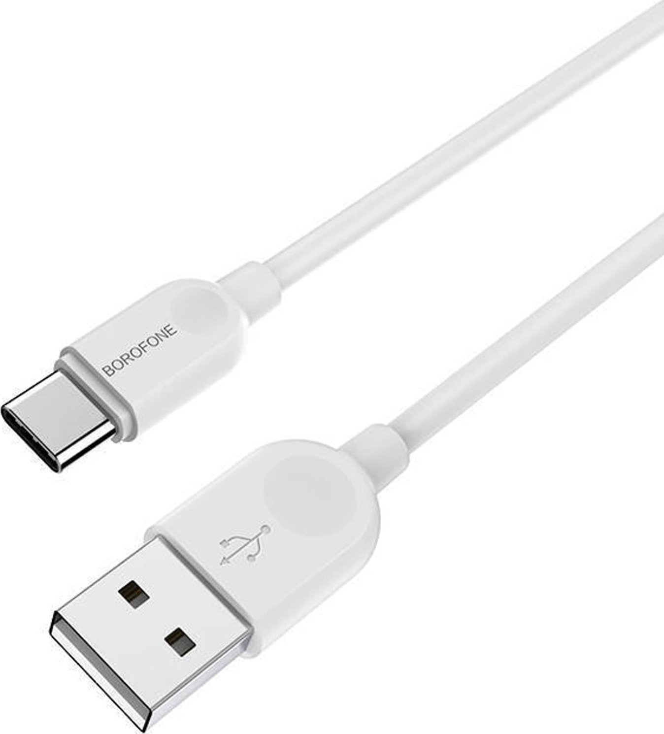 Kabel USB Borofone BOROFONE USB KABEL - BX14 2.4A USB-C 1M BIAŁY