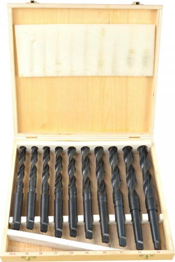 Wiertło Geko ZESTAW10SZT.WIERTEŁ MORSEA DO METALU MK2 14,5-23MM(5) G38116 GEKO