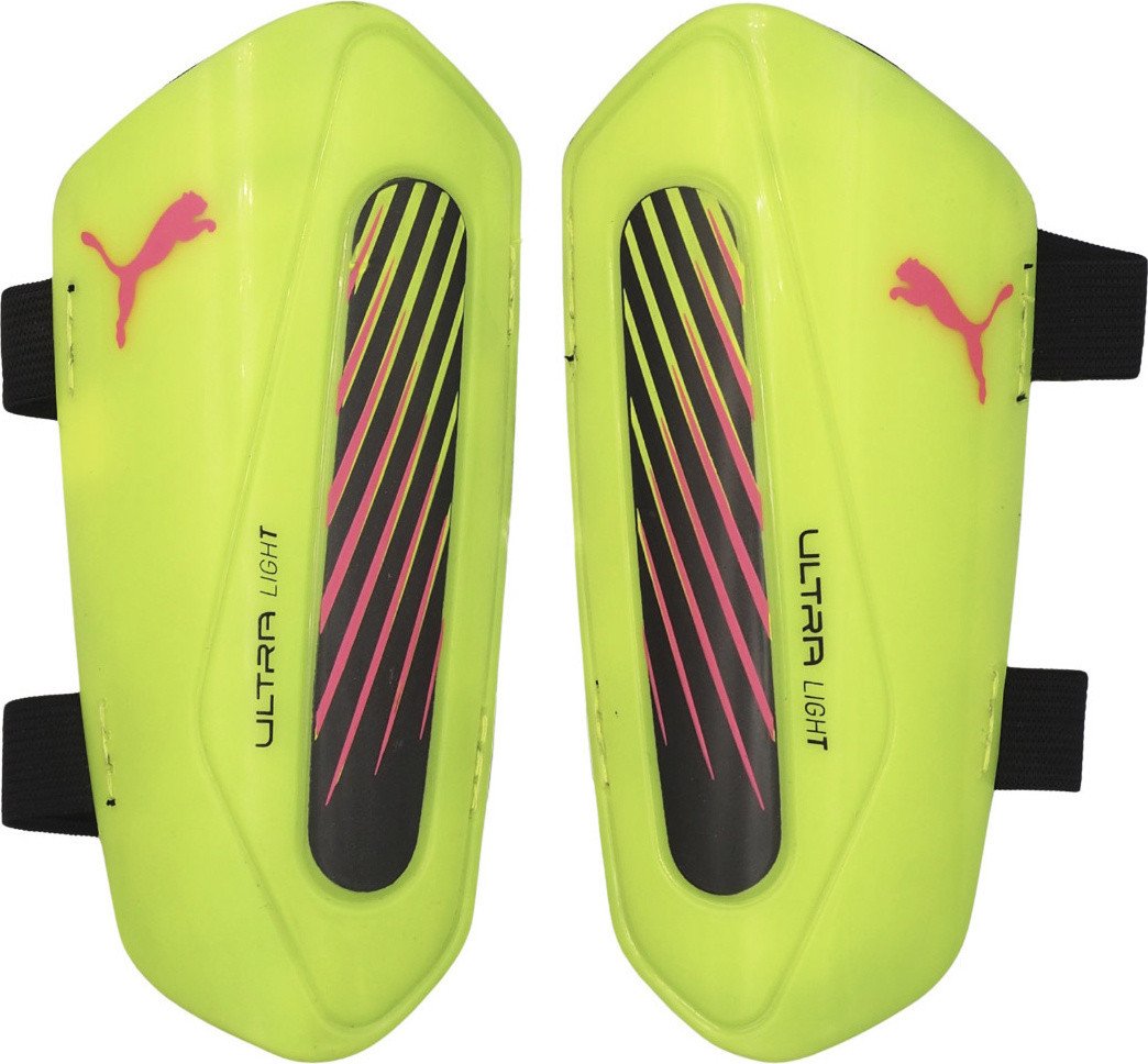 Ochraniacze piłkarskie Puma Ultra Light Strap zielone 30992 02 XL