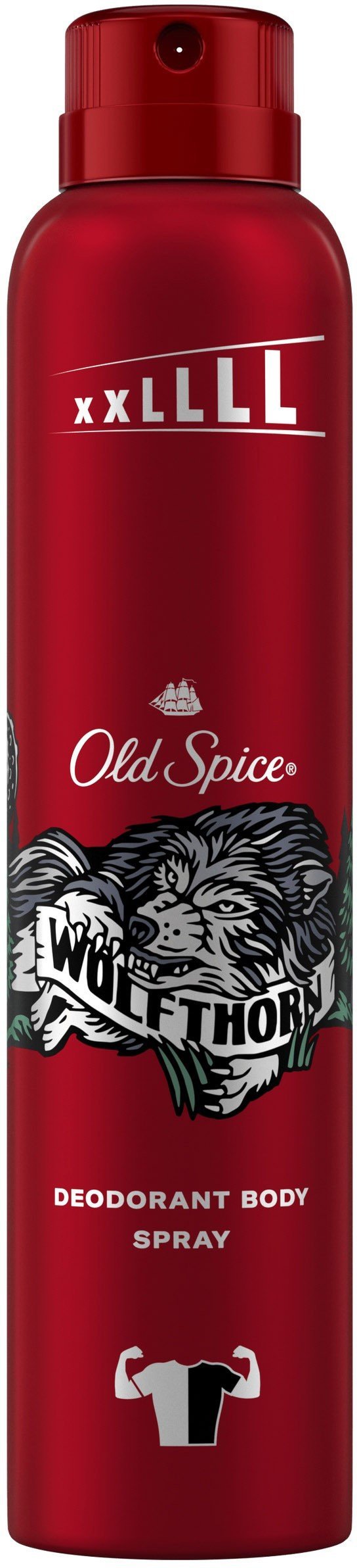 Purškiamas dezodorantas Old Spice Wolfthorn vyrams, 250 ml