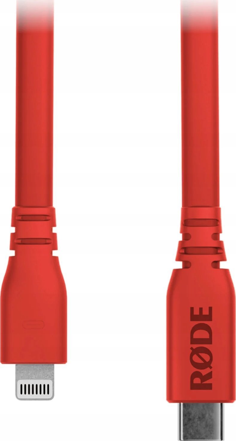 Kabel USB Rode USB-C - Lightning 1.5 m Czerwony (85189000)