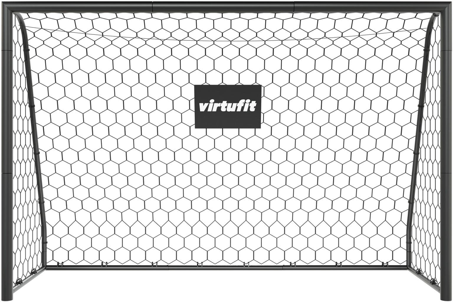 Bramka piłkarska VirtuFit Premium Heavy Duty 240160 cm stalowa