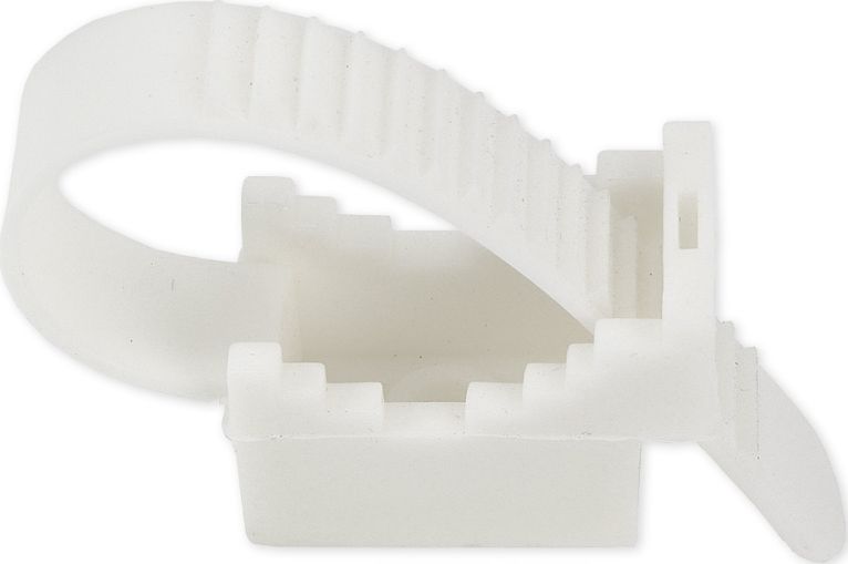 Organizer Elektro-Plast Opaska zaciskowa Biały 10 sztuk (12.3)