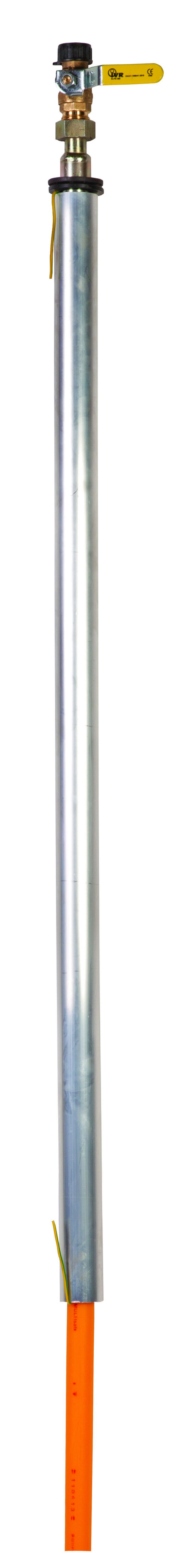 Weba Przyłącze gazu polietylenowe 32mm x kurek sferyczny DN15 15000mm proste (05-30-0032-17)