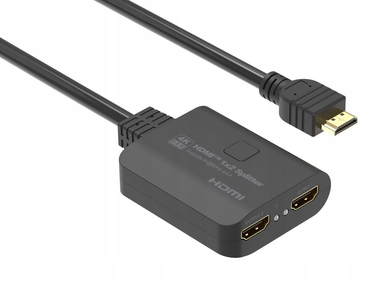 Kabel PremiumCord PremiumCord HDMI 2.0 Mini Splitter 1-2 Pigtail 4Kx2K@60Hz HDCP2.2 Downscaler