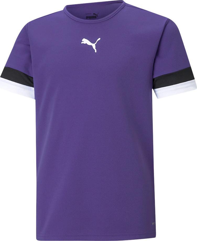 Puma Koszulka dla dzieci Puma teamRISE Jersey Jr fioletowa 704938 10 : Rozmiar - 152