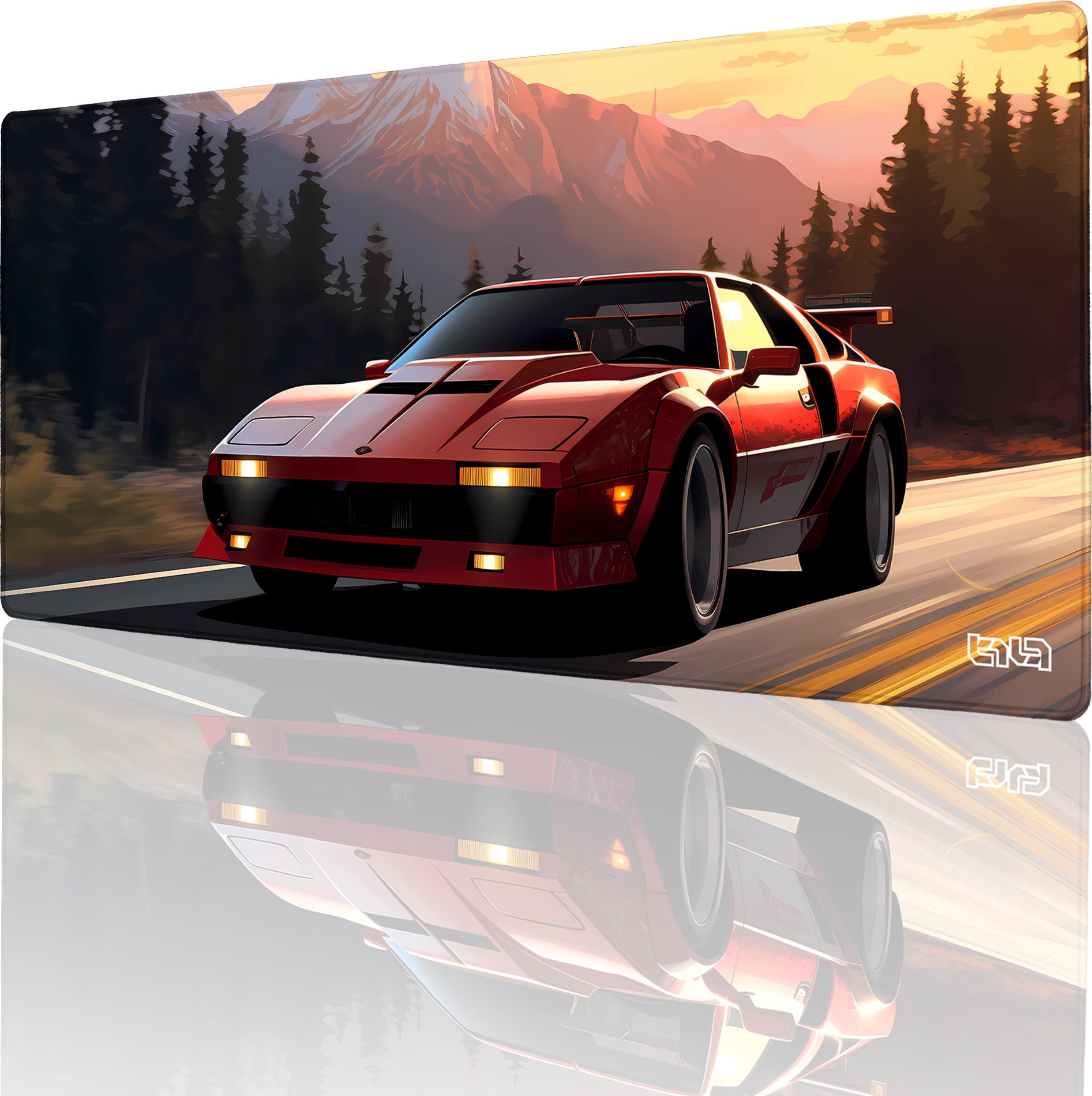 Podkładka Tilt PODKŁADKA POD MYSZKĘ XXL Góry Montany 90x40 TILT Gamingowa XL Wytrzymała