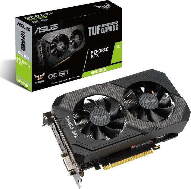 Karta graficzna Asus TUF GeForce GTX 1660 SUPER Gaming 6GB GDDR6 (TUF-GTX1660S-6G-GAMING)
