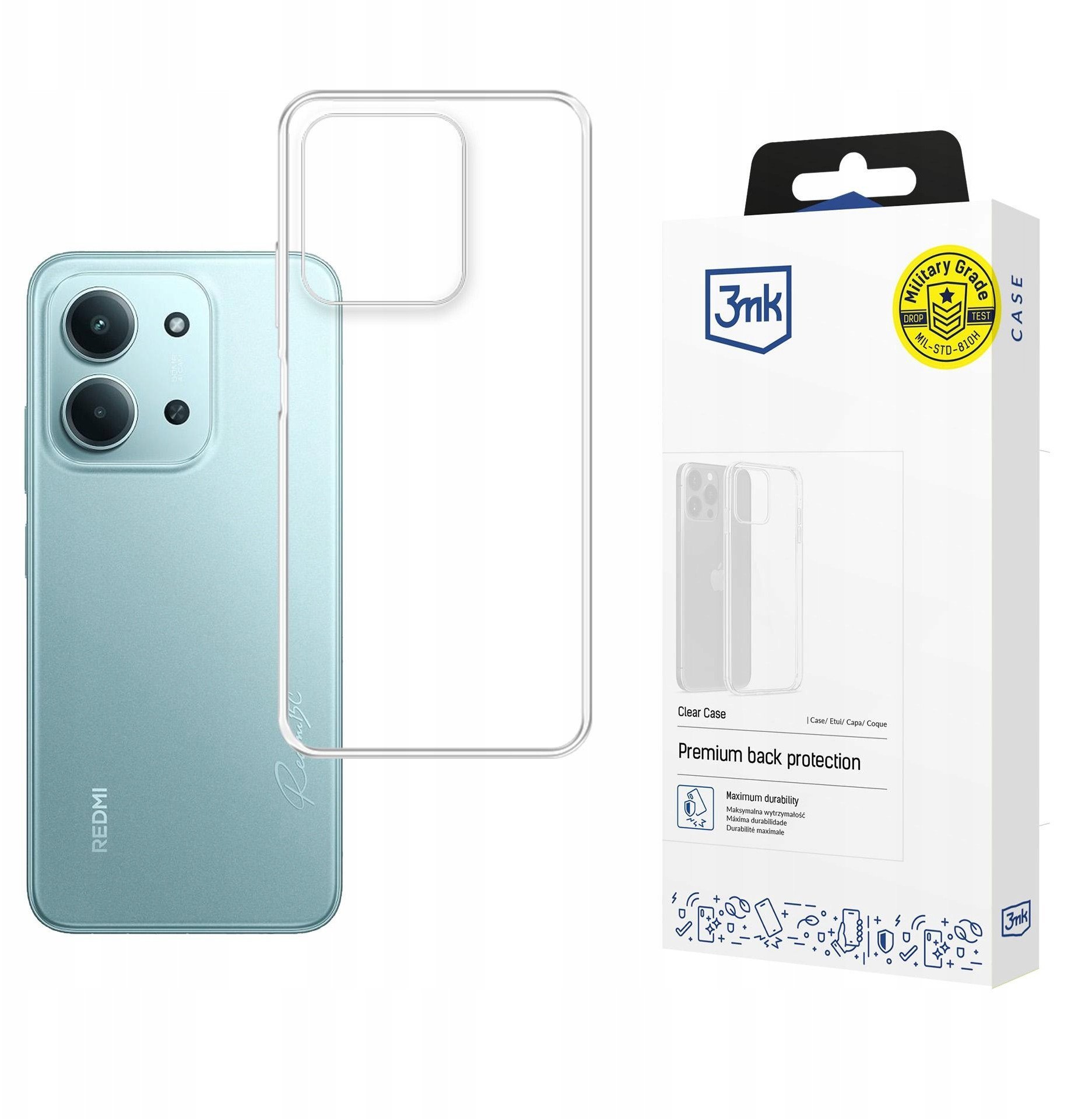 3mk Clear Case pro Redmi 15C / Poco C85 4G